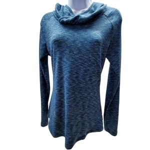 COLUMBIA SPORTSWEAR LONG SLEEVE HOODED KNIT TOP